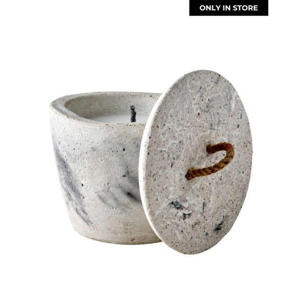 MON DADA - ONLY IN STORE | Mon Dada | Outdoor Urban Candle  XL + deksel | Grey