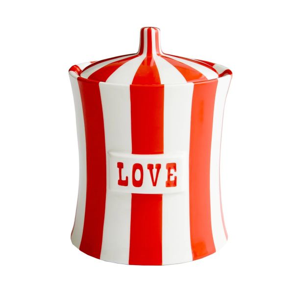 JONATHAN ADLER  | Jonathan Adler | Vice Love Canister | Rood