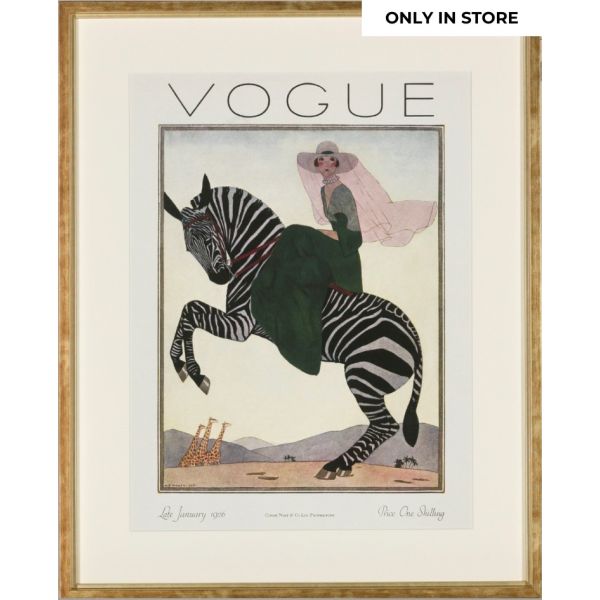 VOGUE COVERS | Vogue Covers | Print met lijst | January 1926 | Only in store