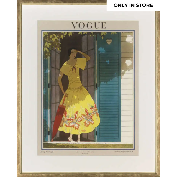 VOGUE COVERS | Vogue Covers | Print met lijst | June 1922 | Only in store