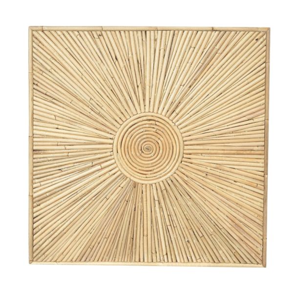 Rotan Sun Wandpaneel/Dienblad | 50x50cm