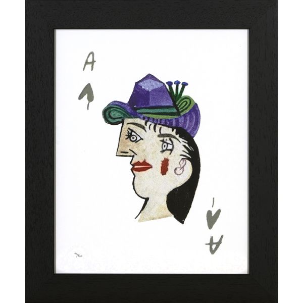 PICASSO | Picasso | Print met lijst | Women's Playing Card | 584F