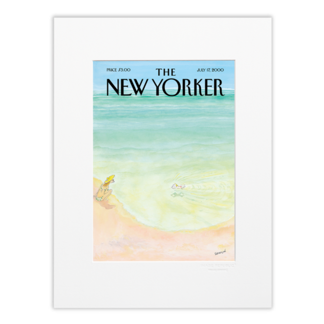 IMAGE REPUBLIC | Image Republic | Poster | The New Yorker | Sempe Attempting The Record