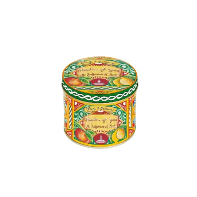 DOLCE & GABBANA | Dolce & Gabbana | Panettone | Bewaarblik | Citrus & Saffraan | Groen | 100 gram