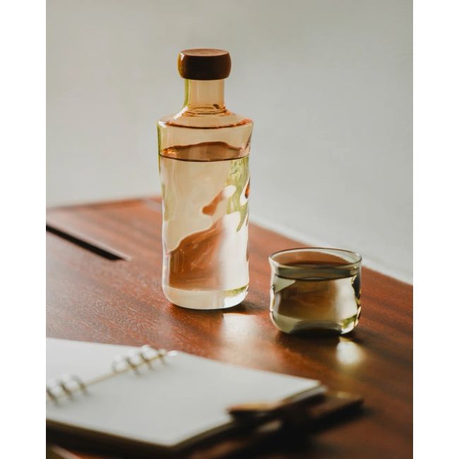 PAVEAU | Paveau | Bottle | Swirl | Glow | Terracotta