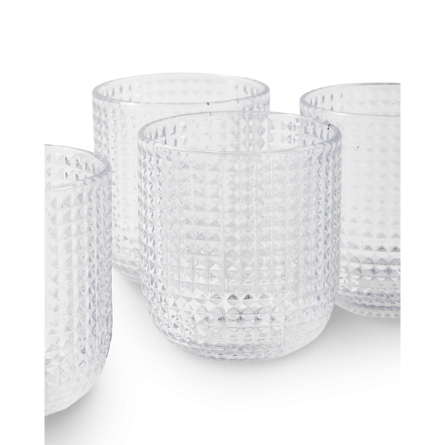 POLSPOTTEN | Polspotten | Rooftop Drinkglazen | Set van 4