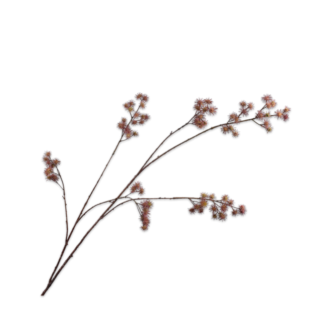 SILK-KA | Silk-ka | Aralia Tak Paars/Groen | 140cm