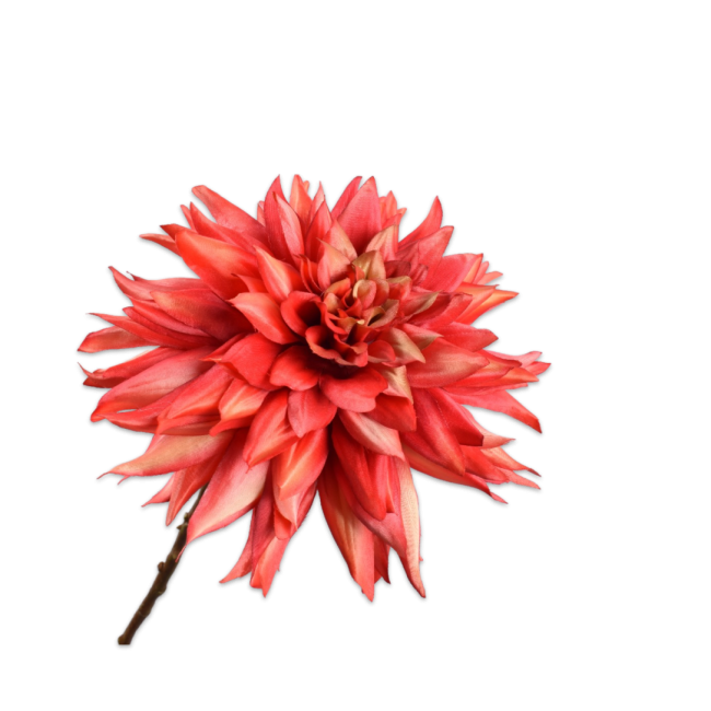 SILK-KA | Silk-ka | Dahlia Tak | Oranje | 65cm