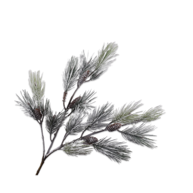 SILK-KA | Silk-ka | Naaldtak met sneeuw | Groen/wit | 122cm