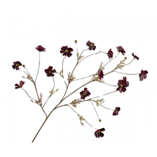 SILK-KA | Silk-ka | Cosmos Tak Bordeaux | 104cm