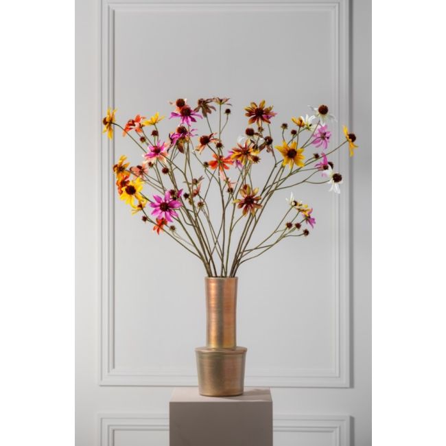 SILK-KA | Silk-ka | Rudbeckia Tak | Crème/Bruin | 91cm
