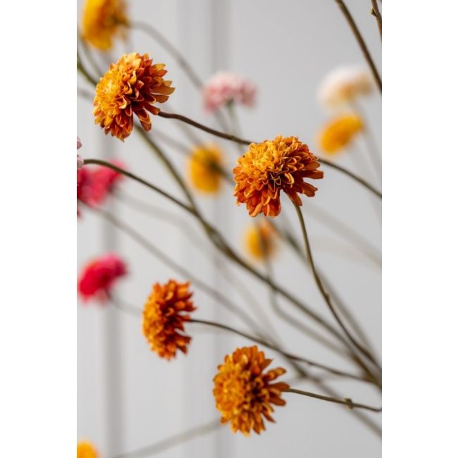 SILK-KA | Silk-ka | Dahlia Tak | Oranje | 90cm