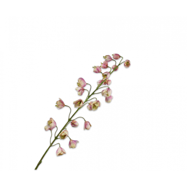 SILK-KA | Silk-ka | Fritillaria Tak | Creme/Roze | 111cm