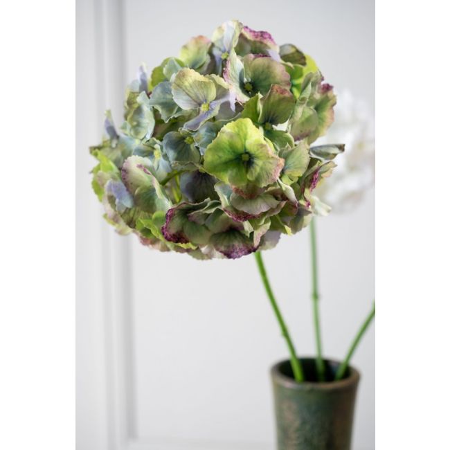 SILK-KA | Silk-ka | Hortensia Steel | Blauw/Groen | 75cm