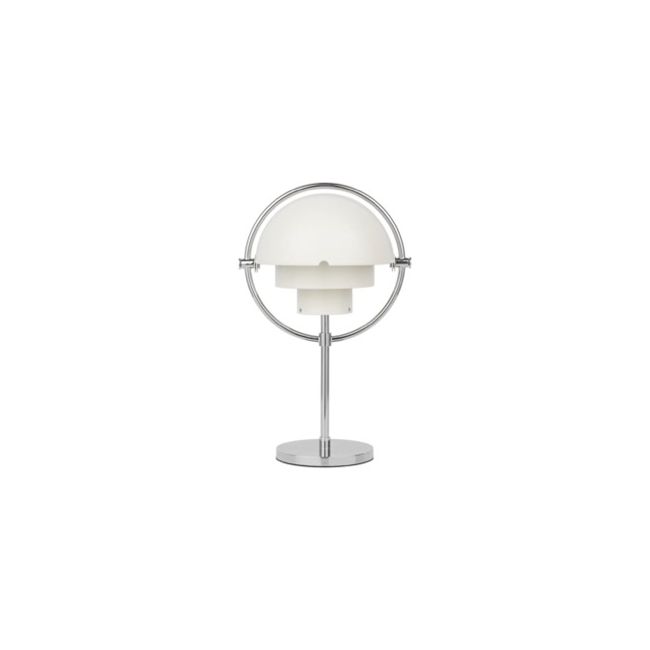 GUBI | Gubi | Multi-Lite Draagbare Lamp | Chrome/Wit