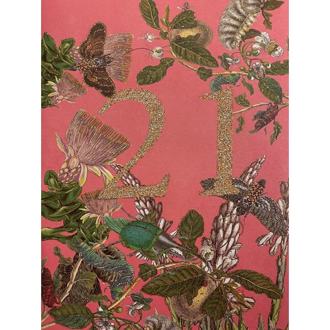 VANILLA FLY  | Vanilla Fly | Wenskaart | 21 Jaar |A5