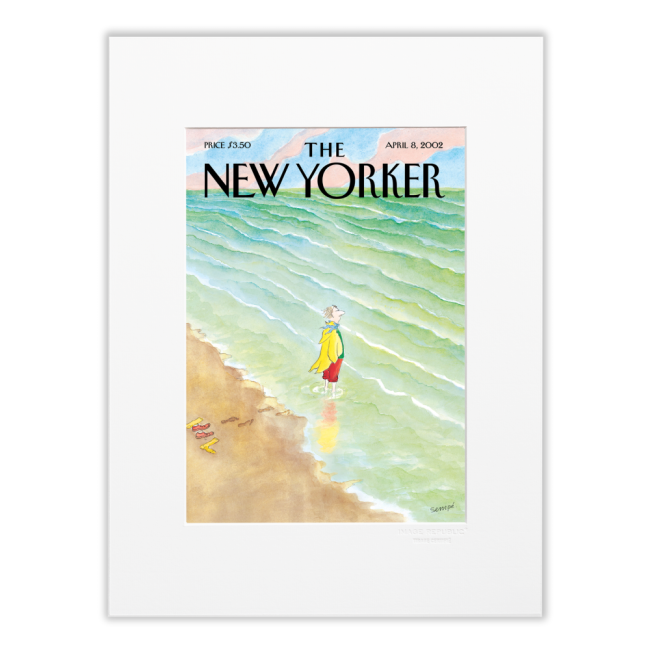 WEDDING GIFT ZOË & STEFAN | Wedding Gift Z&S | Image Republic | Poster | The New Yorker | Sempe Waves