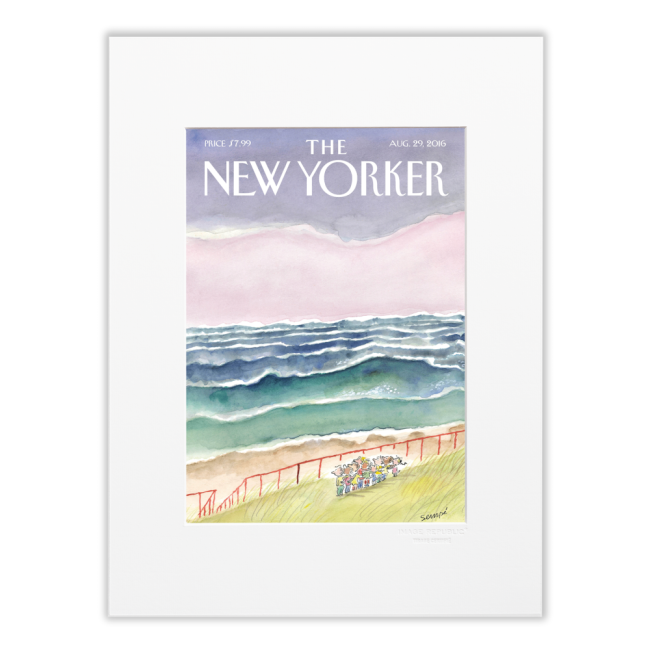 WEDDING GIFT ZOË & STEFAN | Wedding Gift Z&S | Image Republic | The New Yorker | Sempe Waves 2