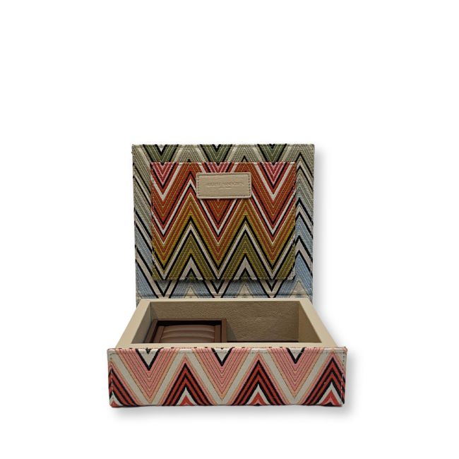 BOOKBOX | Bookbox | Missoni Fabric | Roze | Small