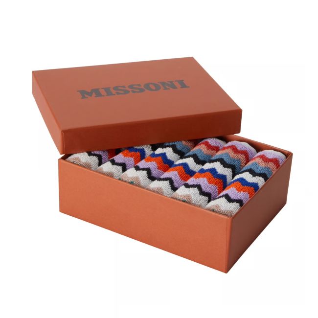 MISSONI HOME | Missoni Home | Set van 6 Face Towels | Riverbero | 100