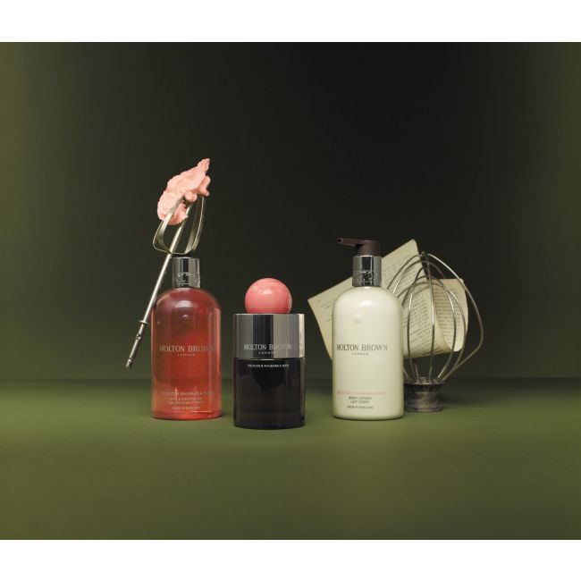MOLTON BROWN | Molton Brown | Delicious Rhubarb & Rose | Fine Liquid Hand Wash | Glass Bottle
