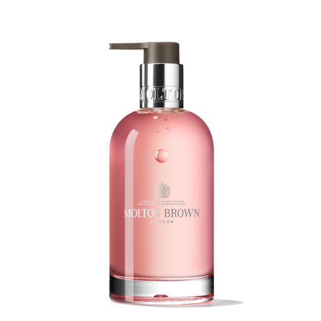 MOLTON BROWN | Molton Brown | Delicious Rhubarb & Rose | Fine Liquid Hand Wash | Glass Bottle