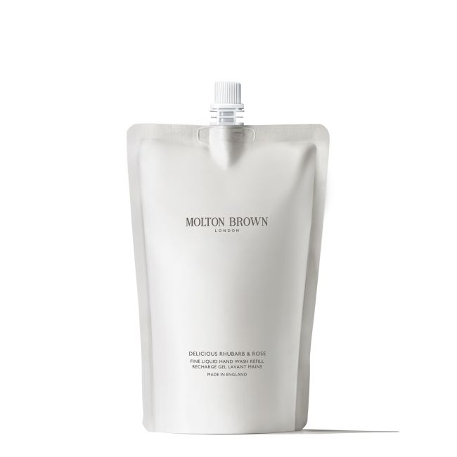 MOLTON BROWN | Molton Brown | Delicious Rhubarb & Rose | Fine Liquid Hand Wash | Navulling