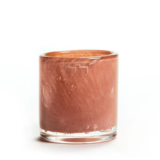 HENRY DEAN | Henry Dean | Waxinelichthouder | H. Mary | Salmon Bubbles | Large