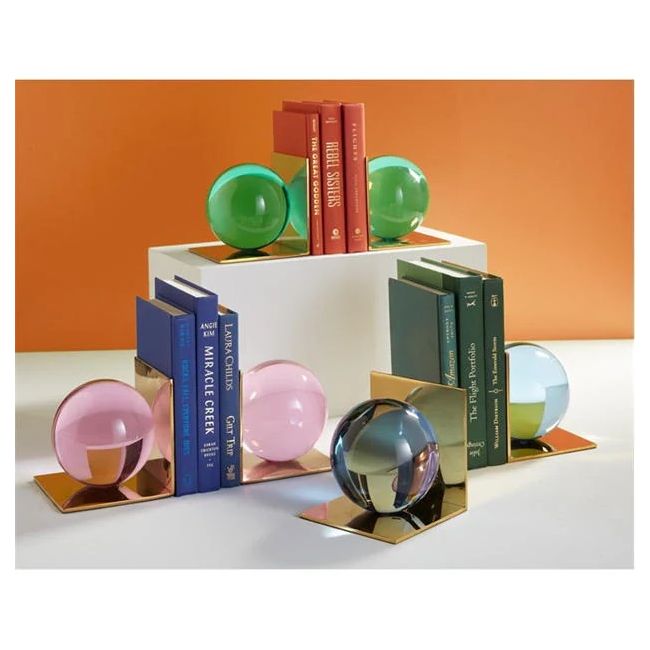 JONATHAN ADLER | Jonathan Adler | Globo Boekensteun | Roze