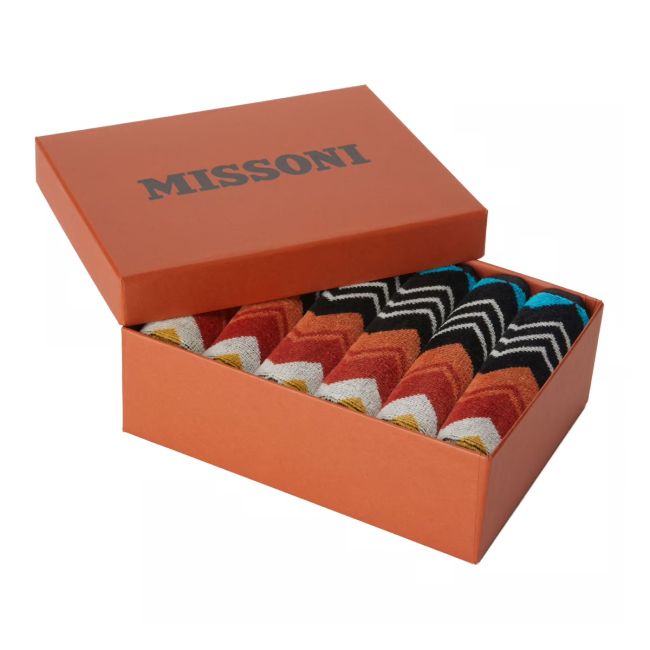 MISSONI HOME | Missoni Home | Set van 6 Face Towels | Giacomo | 100