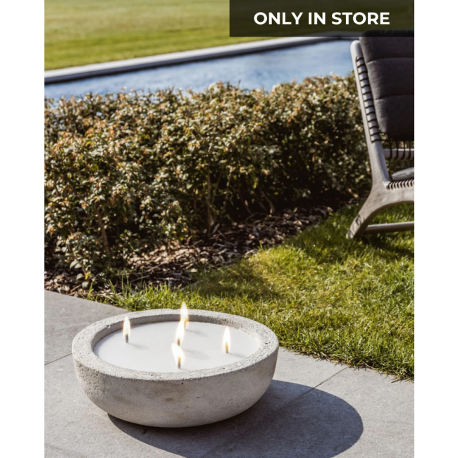 MON DADA - ONLY IN STORE | Mon Dada | Urban Outdoor Candle | XXXL + deksel | Grey