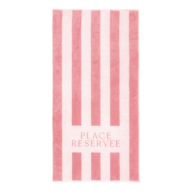 PLACE RESERVEE | Place Reservee | Strandlaken | Pink Lemonade