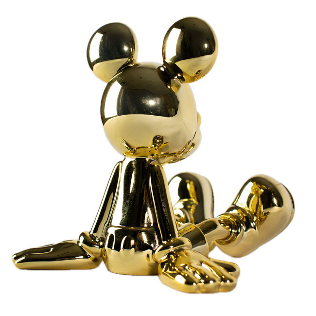 LEBLON DELIENNE | Leblon Delienne | Zittende Mickey | Gold | Extra Small