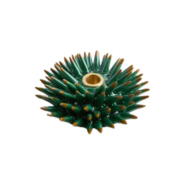 LA DOUBLE J | La Double J | Spine Candle Holder | Forest Green