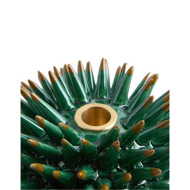 LA DOUBLE J | La Double J | Spine Candle Holder | Forest Green