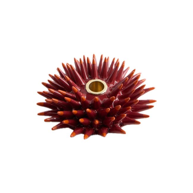 LA DOUBLE J | La Double J | Spine Candle Holder | Bordeaux