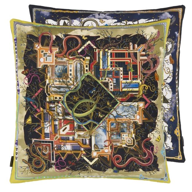 CHRISTIAN LACROIX | Christian Lacroix | Sierkussen | Archeologie Mosaique | 55x55cm
