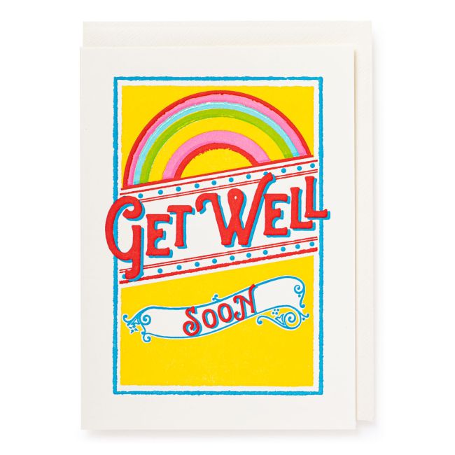 ARCHIVIST | Archivist | Wenskaart | Get Well Rainbow
