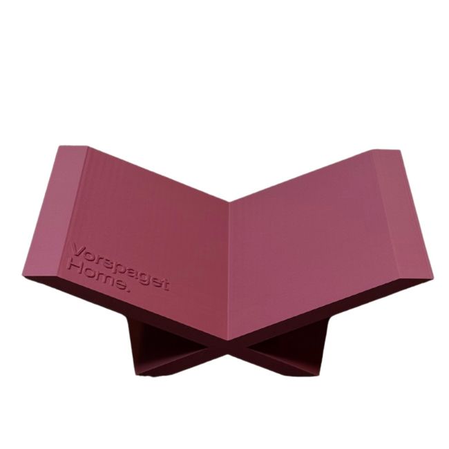 WEDDING GIFT ZOË & STEFAN | Wedding Gift Z&S | Vorspaget Home | Boekenstandaard | Aubergine