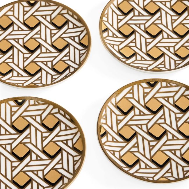 JONATHAN ADLER | Jonathan Adler | Basketweave onderzetters