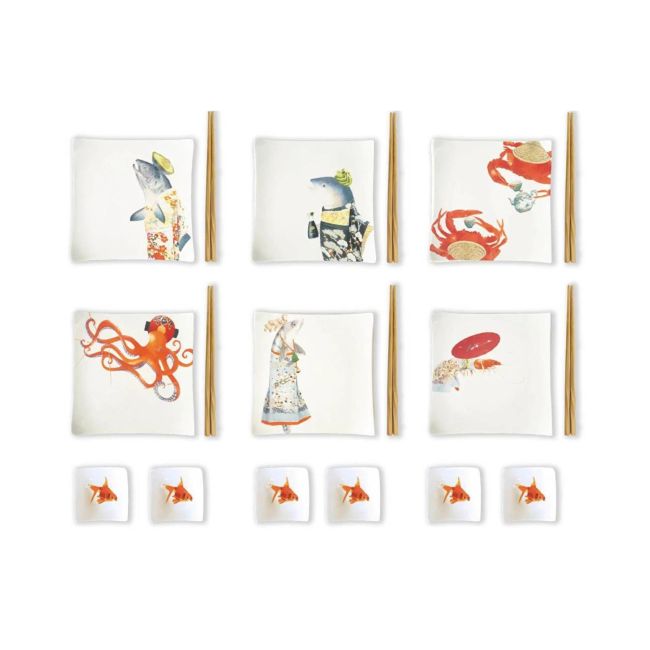 BORDY'S | Bordy's | Sushi set voor 6 personen 