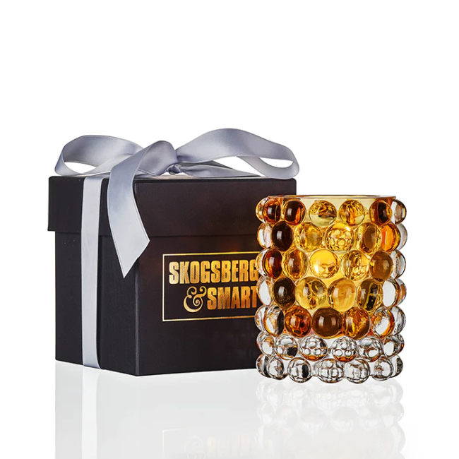 SKOGSBERG & SMART  | Skogsberg & Smart | Waxinelichthouder | Boule | Medium | Amber