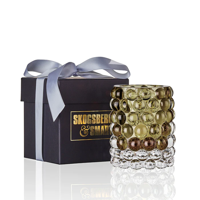SKOGSBERG & SMART  | Skogsberg & Smart | Waxinelichthouder | Boule | Medium | Olive