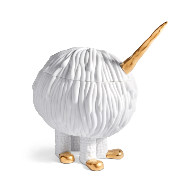 L'OBJET | L'objet | Haas Mojave Unicorn Kaars | Wit