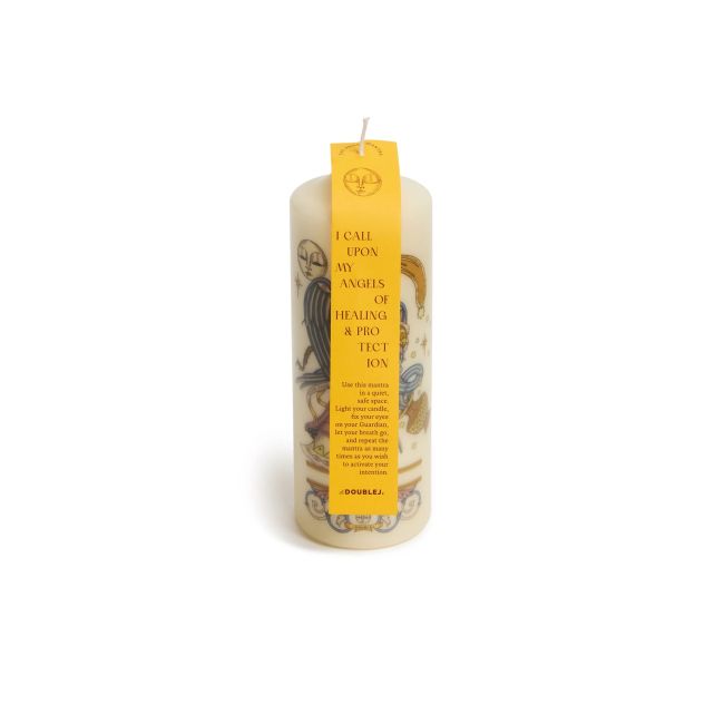 LA DOUBLE J | La Double J | Printed Pillar Candle | The Angel