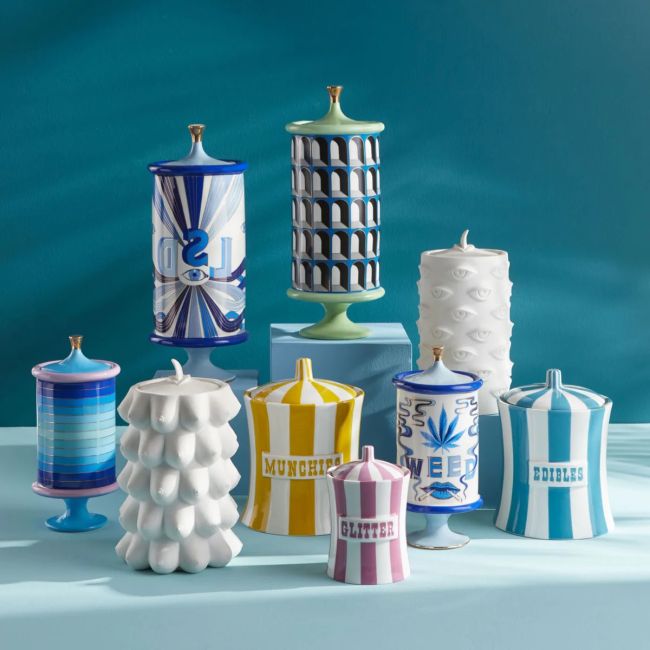 JONATHAN ADLER  | Jonathan Adler | Muse Eyes Cookie Jar 