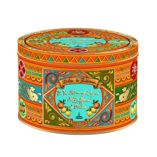 DOLCE & GABBANA | Dolce & Gabbana | Panettone | Bewaarblik | Citrus & Siciliaans Saffraan | 1kg