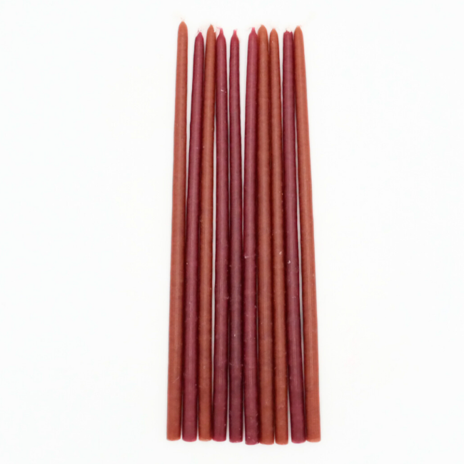 MAISON PECHAVY | Maison Pechavy | Set van 10 kaarsjes | Bordeaux