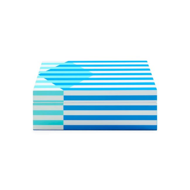 JONATHAN ADLER | Jonathan Adler | Copenhagen Lacquer Box | Small | Blauw