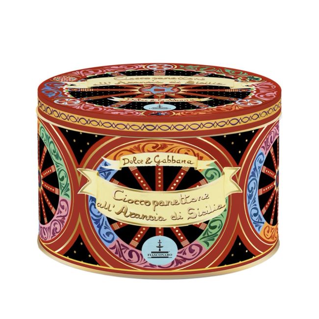 DOLCE & GABBANA | Dolce & Gabbana | Panettone | Bewaarblik | Sinaasappel & Chocolade | 1000gr